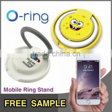 Free_Sample O-ring cheap Promotional gifts phone holder mobile ring stand
