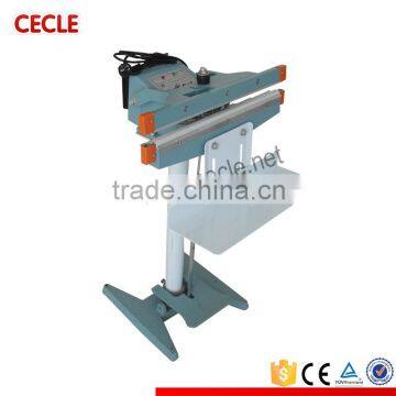 foot operated portable plastic food bag sealing machine price