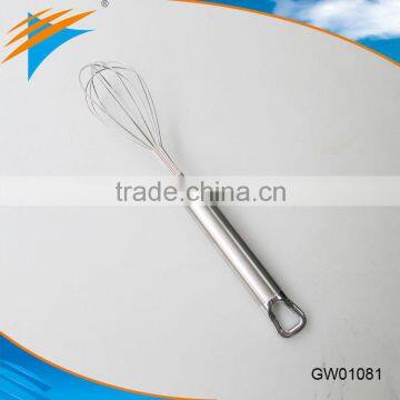 2106 Hot Sale Easy Use Kitchen Tools Egg whisk Stainless steel handle