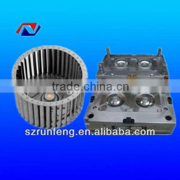 Metal centrifugal wind wheel and mould design