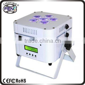 6*15W 6in1RGBWA Guangzhou LED Par Light Battery Led Lighting photo-6