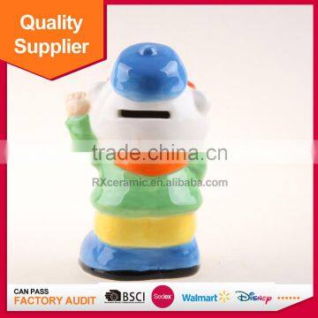 Promotional Little Boy Shape Lovely Boy in a Hat Ceramic Saving Bank photo-4