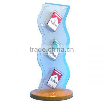 Durable best selling acrylic countertop bottle display