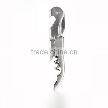 Bar Tools Wine Bottle Opener Wine Corkscrew Metal Stainless Steel Waiter's Wine Opener With Knife photo-2