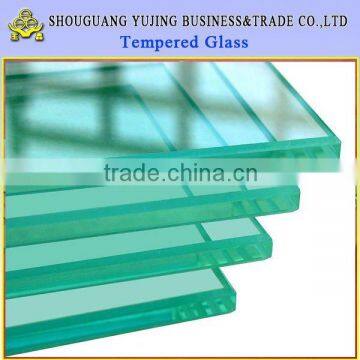 Building Grade 12mm Clear Toughened Glass Price Factory photo-2