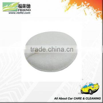 Factory Microfiber Car Wash Sponge Wax Pads with pocket