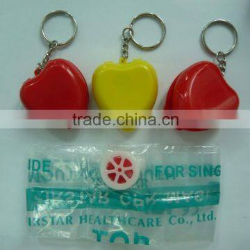 Factory face shield with one-way valve medical CPR breathing mask for Hospital/Clinical mask