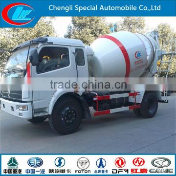 China manufacturer supply concrete mixer truck DONGFENG 4x2 self loading mixer