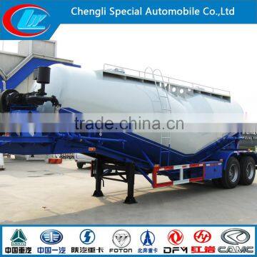 Bulk Cement Semi-trailer Truck Bulk Powder Tanker Trailer Powder Material Transport Trailer Cement Discharging Semi-trailer photo-4