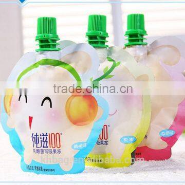 Fruit Juice Spout Pouch with certificate