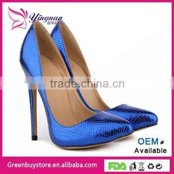 2015 New Brand Women Sexy Snake Grain Design Wedding Party Evening Shoes Ladies Pointed Toe High Heels Dress Shoes photo-2