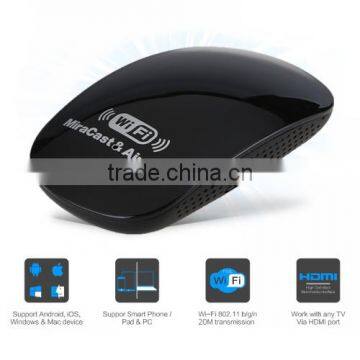 Wifi Miracast Airplay dongle for Smartphone Project Screen MediaShare to projectors