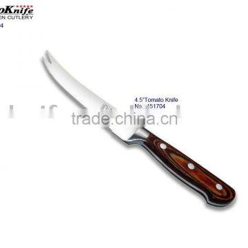 Pakka Wood Handle Tomato Knife