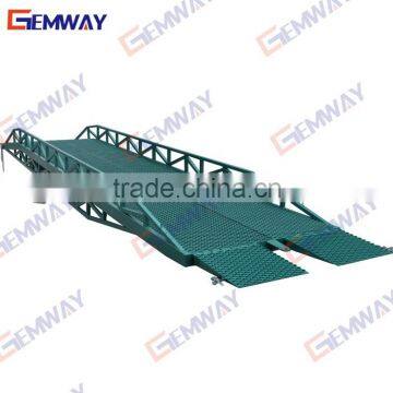 High Quality Factory Price durable solid rubber wheels movable dock ramp