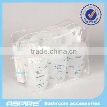 Leisure bath design Plastic 6pcs set