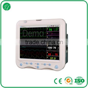 Cheap Patient Monitor with Pulse oximeter Monitor for Doctor Diagnose f15