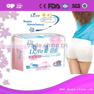 super absorbent mild herbal chip sanitary napkins