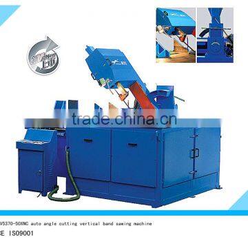 0-60 Degree Angle CNC Vertical Sawing Machine GV5370-50XNC Band Saw