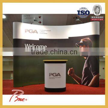 portable table top popup display stand