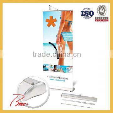 roll up exhibition horizontal banner stand display