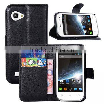 Wholesale High Quality PU Leather Phone Case For Wiko Cink Slim