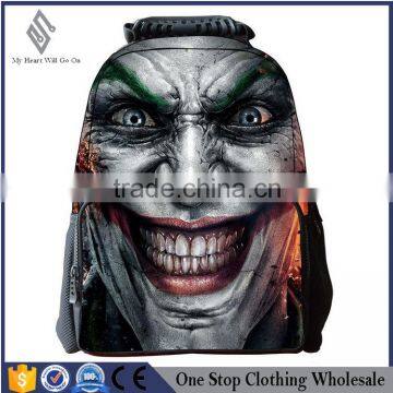 The Joker in Batman picture personality schoolbag for men and women outdoor handbag new hot bag mail