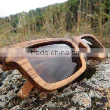 Best quality zerbra wood frames titan sunglasses wooden glasses for hinges