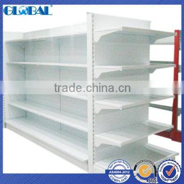 Gondola groccery shelves/hot selling customized shelf