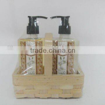 Vanilla Shower Gel and Body Lotion Bath Gift Set