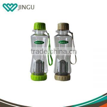 Plastic transparent bottle