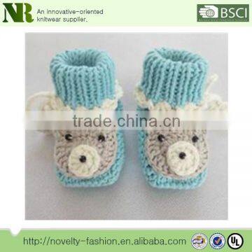 newest wholesale popular baby winter shoes comfortable kid's woolen shoes