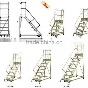 Industrial Steel Rolling Ladders RLC series