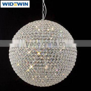 K9 Crystal Ball Pendant lighting Hotel Decorative Lamps Crystal Chandeliers