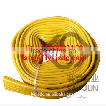 Heavy duty large diameter abrasion resistant TPU layflat drag hose