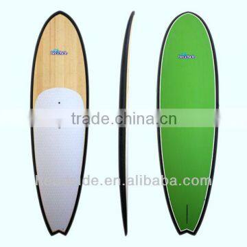 High Quality Bamboo Veneer SUP Stand Up Paddle Board