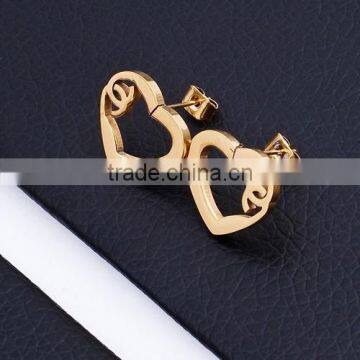 Fashion Big Crystal Stainless Steel Crystal Earring BE10161 photo-6