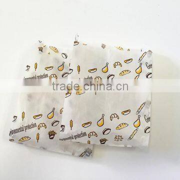 White Greaseproof Food Paper Bag With Custom Printing photo-2