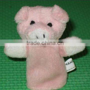 Plush cute animal finger puppet