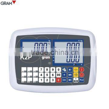 Hot Sales K2P Digital Weighing Scale Indicator with 3 LCD Display