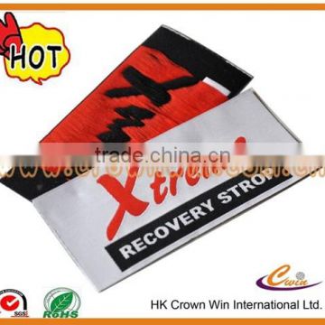 high quality customized embroidered woven patch label made in China