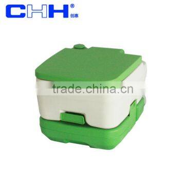 Portable flush toilet 10L Green