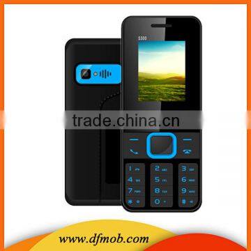 OEM 1.77 inch Screen Unlocked GSM Quad Band Dual SIM FM Camera Super Cheap Cellphone S300