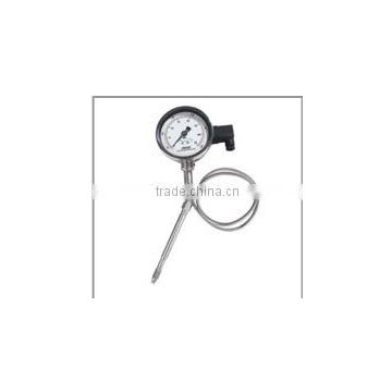 flexible mechanical melt pressure gauge with different output