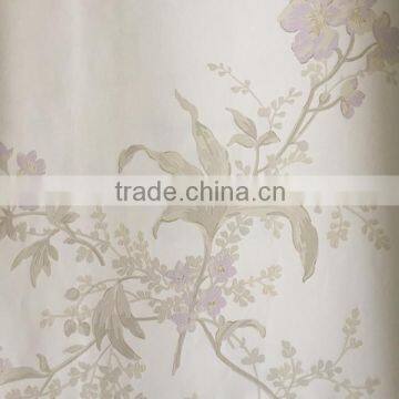 non woven flower design wallpaper for living room