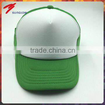 Unisex mixed color foam and mesh Baseball cap