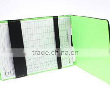 BOSHIHO Hot Sale Items Leather Golf Scorecard Holder photo-4