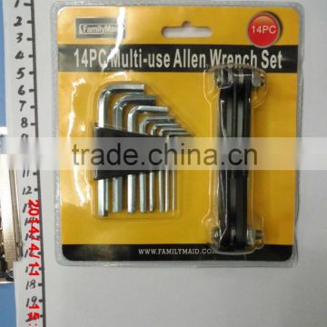 14PC MULTI-USE ALLEN WRENCH SET FACTORY YIWU