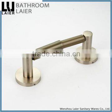 China Manufacture Multi-Purpose Zinc Alloy Brush Nicked Bathroom Sanitary Items Wall Mounted Toilet Paper Holder photo-5