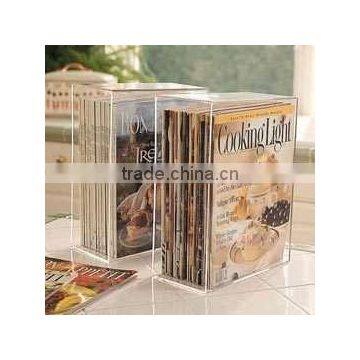 Acrylic Magazine Cookbook Display Holder (OS-F-094)