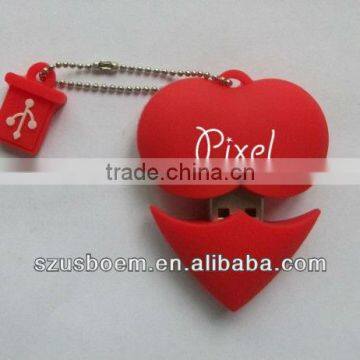 Custom Oil Heart shape USB